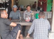 Bhabinkamtibmas Polsek Manyak Payed Ajak Warga Desa Alu Ie Puteh Jaga Kamtibmas