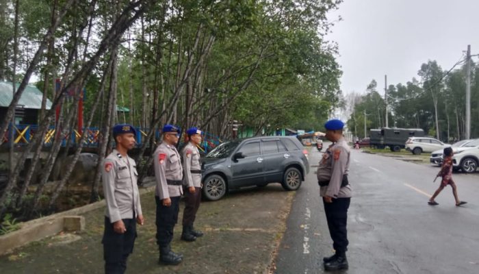 Sat Polair Polres Langsa,lakukan Pengamanan Objek Wisata Hutan Manggroeve