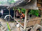 Bhabinkamtibmas Polsek Rantau Selamat Sambangi Warga Desa Alue Raya