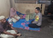 Bhabinkamtibmas Polsek Rantau Selamat Sambangi Warga, Sampaikan Pesan Kamtibmas