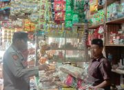 Bhabinkamtibmas Polsek Rantau Selamat Sambangi Warga, Sampaikan Pesan Kamtibmas