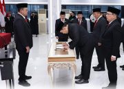 Lantik Pejabat Struktural dan Fungsional, Menteri Nusron: “Jalankan Amanat Sebaik-baiknya”