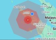 Gempa M 6,2 Guncang Barat Selatan Aceh, Tidak Berpotensi Tsumami