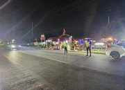 Antisipasi Laka Lantas,Sat Lantas Polres Langsa lakukan Giat Blue Light