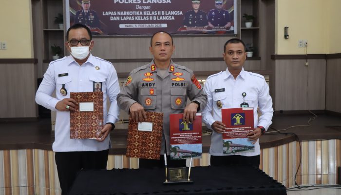 MoU Polres Langsa dan Lapas: Sinergi untuk Pengawasan dan Keamanan