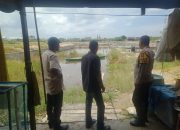 Bhabinkamtibmas Polsek Langsa Barat Sambangi Kelompok Tani Tambak untuk Dukung Ketahanan Pangan
