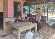 Bhabinkamtibmas Polsek Rantau Selamat Aktif Sambangi Warga untuk Jaga Kamtibmas