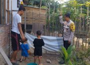 Bhabinkamtibmas Polsek Langsa Timur Perkuat Kamtibmas dan Pelayanan Publik di Gampong Meurandeh