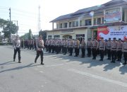 Polres Langsa Gelar Apel Operasi Keselamatan Seulawah, Fokus Antisipasi Kepadatan Lalu Lintas Jelang Ramadan