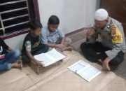 Bhabinkamtibmas Polsek Manyak Payed Gelar Tadarus Bersama Masyarakat di Bulan Suci Ramadhan