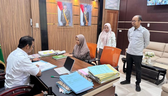 Kantor Pertanahan Kota Langsa Gelar Pengambilan Sumpah Sertipikat Hilang untuk Pemohon
