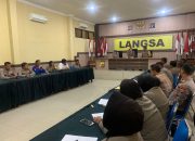 Wakapolres Langsa Pimpin Pelatihan Komunikasi Publik bagi Personel Polres Langsa