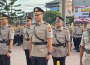 Kapolres Langsa Pimpin Sertijab Pejabat Utama