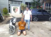 Sat Reskrim Polres Langsa Tangkap Pelaku Curanmor, Sepeda Motor Curian Ditemukan