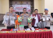 Ungkap Peredaran Narkotika, Polres Langsa Amankan 2,3 Kg Sabu dan 2,1 Kg Ganja