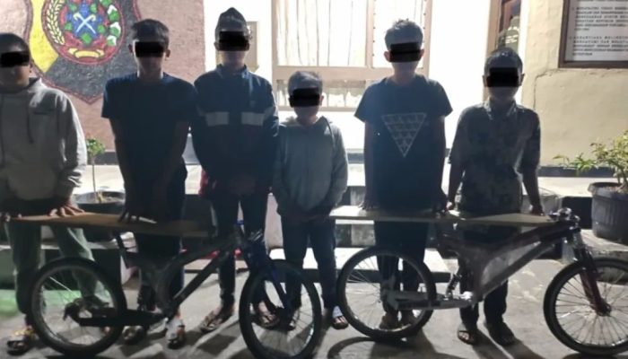Polisi Tertibkan Anak Terlibat Balap Sepeda Liar