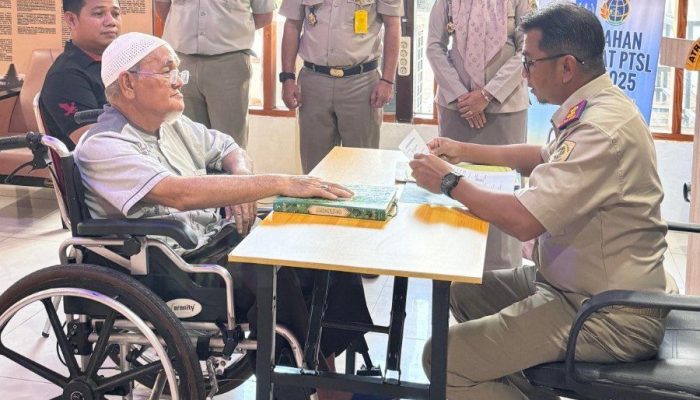 Kantor Pertanahan Kota Langsa Gelar Pengambilan Sumpah Terkait Sertipikat Tanah yang Hilang