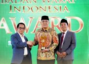 ATR/BPN Raih Penghargaan Percepatan Sertifikasi Tanah Wakaf