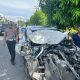 Honda CRV Anggota DPRK Aceh Utara Tabrak Truk Fuso di Lhoksukon