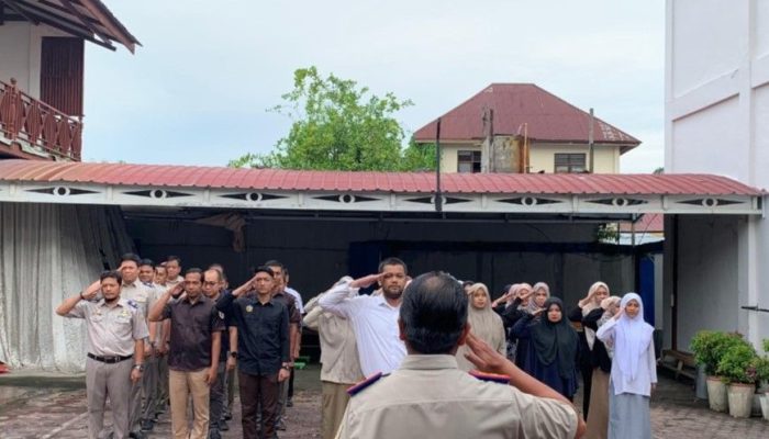 Kepala Kantor Pertanahan Kota Langsa Tekankan Kedisiplinan dan Tanggung Jawab Pegawai dalam Apel Pagi
