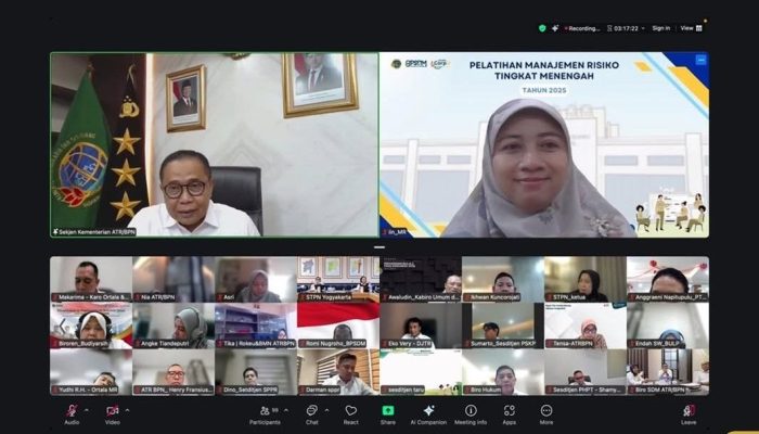 Sekjen ATR/BPN Tekankan Pentingnya Kolaborasi dalam Penerapan SPIP untuk Wujudkan Tata Kelola Pemerintahan yang Baik