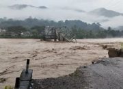 Dampak Curah Hujan Tinggi, Tiga Jembatan Rangka Baja Di Aceh Tenggara Putus Total