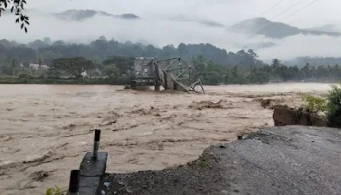 Dampak Curah Hujan Tinggi, Tiga Jembatan Rangka Baja Di Aceh Tenggara Putus Total