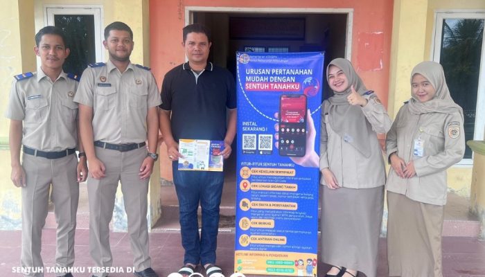 Kantor Pertanahan Kota Langsa Gencarkan Sosialisasi Aplikasi Sentuh Tanahku di Lima Kecamatan