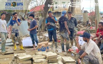 Solidaritas ATR/BPN Terwujud, Kantor Pertanahan Kota Langsa Bantu Selamatkan Arsip Penting di Aceh Tamiang