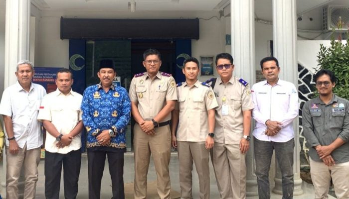 Perkuat Sinergi Lintas Instansi, Kepala Dinas Pertanahan Kota Langsa Lakukan Silaturahmi ke Kantor Pertanahan
