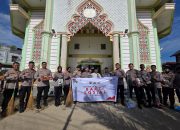 Mahasiswa STIK Angkatan 83 Gelar Bakti Sosial dan Dianmas di Masjid Nurul Ikhlas Langsa