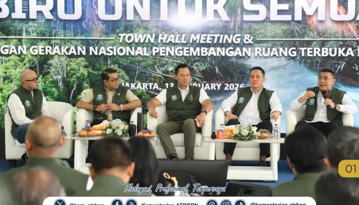 Wamen ATR/BPN Ossy Dermawan Dukung GALANG RTHB Tegaskan Ruang Hijau dan Biru Fondasi Pembangunan Berkelanjutan