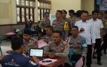 Semangat Hari Bhayangkara ke-80, Polres Langsa Berhasil Himpun 82 Kantong Darah