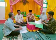 Kantah Kota Langsa Percepat Sertifikasi Tanah Wakaf, Petugas Turun Langsung ke KUA