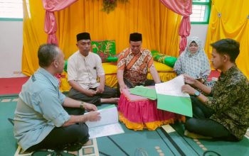 Kantah Kota Langsa Percepat Sertifikasi Tanah Wakaf, Petugas Turun Langsung ke KUA
