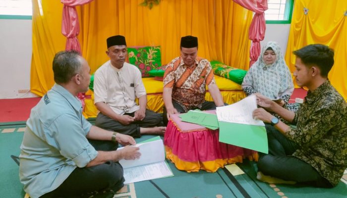 Kantah Kota Langsa Percepat Sertifikasi Tanah Wakaf, Petugas Turun Langsung ke KUA
