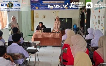 Kantor Pertanahan Kota Langsa Edukasi Siswa SMK Graha Media, Tanamkan Kesadaran Tertib Pertanahan Sejak Dini