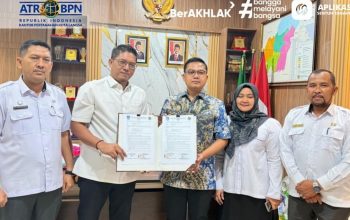 Kantor Pertanahan Kota Langsa Serahkan Sertipikat BMD, Perkuat Kepastian Hukum Aset Pemerintah Daerah