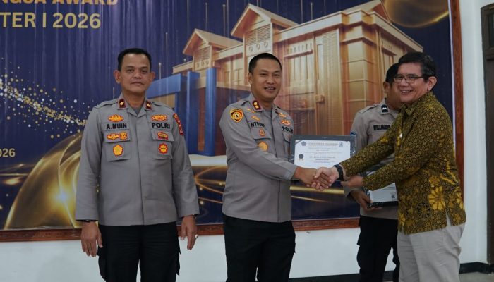 Kapolres Langsa Sabet Tiga Penghargaan KPPN Award 2026, Bukti Kinerja Transparan Dan Akuntabel