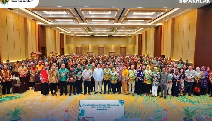 Menteri Nusron Dorong Transformasi Layanan Pertanahan, Sinergi BPKAD dan PPAT Jadi Kunci