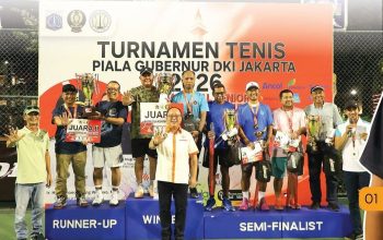 Tim Tenis ATR/BPN Ukir Prestasi, Raih Juara II Beregu ASN/BUMN/BUMD Piala Gubernur DKI Jakarta 2026